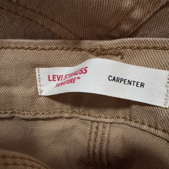 Levi Strauss Signature Workwear Carpenter Pants Men Size 44X30 - Picture 6 of 7